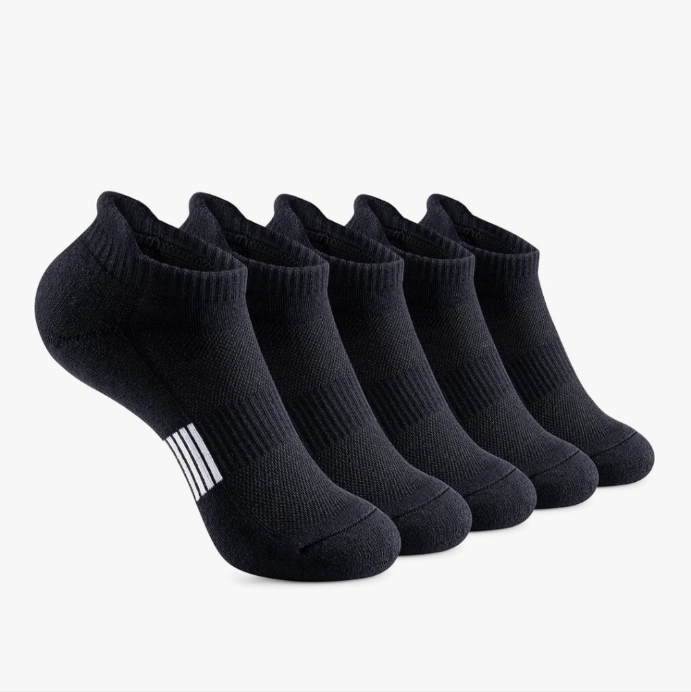 Gonii Ankle Socks Womens for Hiking, Running, Cushioned 3-Pairs